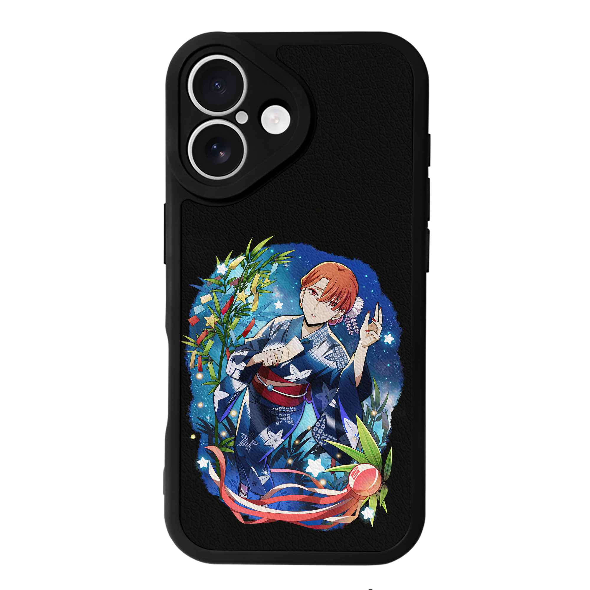 （画像用） 文豪ストレイドッグス Bungo Stray Dogs 【iPhone 16シリーズ対応】シリコンスマホケース（レザー調） 材質：シリコン
